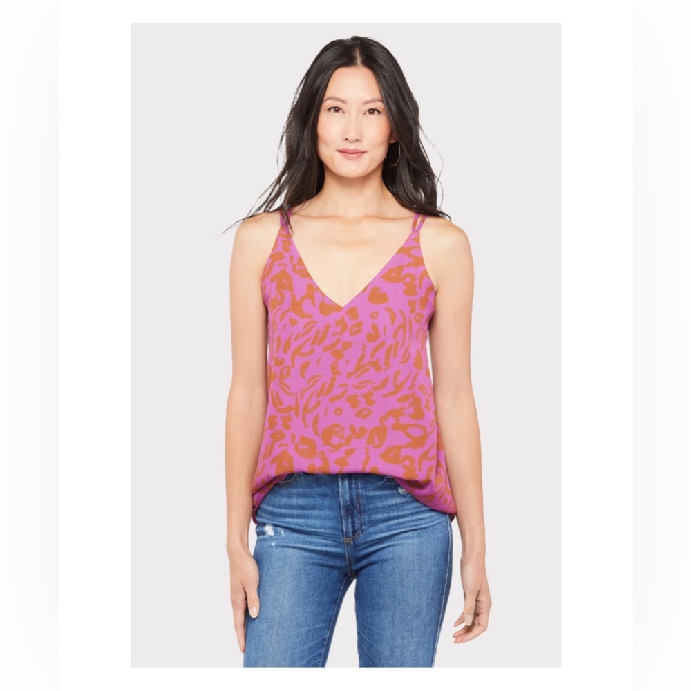 EVEREVE EXCLUSIVE Peyton Jensen Dressy Cross-Back Cami - SIZE XS